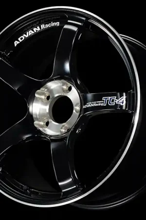 Discount Advan TC-4 SE 18x9.5 / +12 Offset / 5x114.3 / 73mm Bore / Racing Gloss Black and Diamond Cut