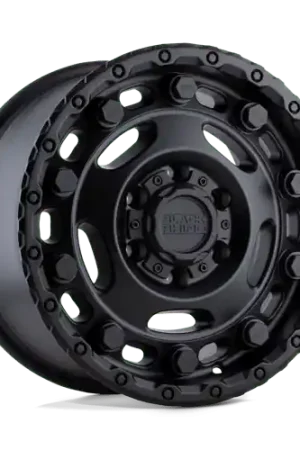 BRGCR 17X8 6X130 M-BLK 38MM Warranty Included