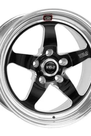 Weekend Sale Weld S71 18x10.5 / 5x4.5 BP / 6.7in. BS Black Wheel (Medium Pad) - Non-Beadlock