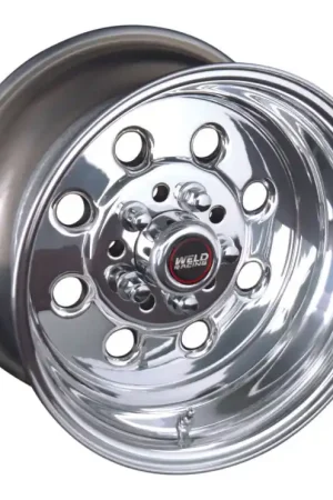 Fan Favorite Weld Draglite 15x14 / 5x4.5 & 5x4.75 BP / 4.5in. BS Polished Wheel - Non-Beadlock