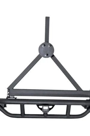 Weekend Sale Rugged Ridge RRC Tire Carrier Black 87-06 Jeep Wrangler