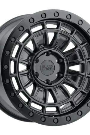 BRDAL 17X9.5 6X120 M-BLK 12MM Today Only