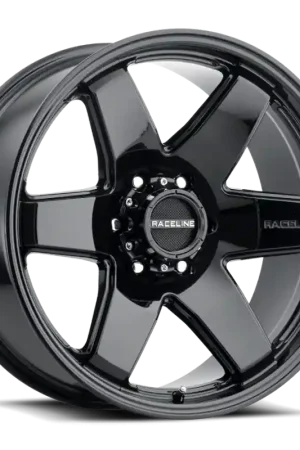 Best Seller Raceline 942B Addict 22x9.5in / 6x135 BP / 35mm Offset / 87.1mm Bore - Gloss Black Wheel