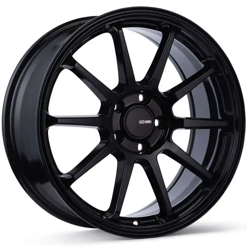 Enkei PX-10 19x8 5x112 45mm Offset 72.6mm Bore Gloss Black Wheel Trending