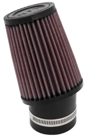 Hot Picks K&N 3.75 Inch OD 2.438 Inch ID 2 Inch Angled Flange 5 Inch H 3 Inch Top OD Round Tapered Univ