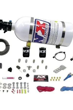 Nitrous Express All Sport Compact EFI Single Nozzle Nitrous Kit (35-50-75HP) w/10lb Bottle Money Back Guarantee