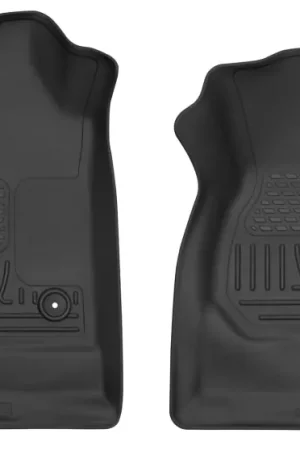 Hassle-Free Returns Husky Liners 14-17 Chevrolet Silverado 1500 Standard Cab X-Act Contour Black Front Floor Liners