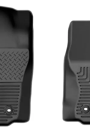 Cheap Husky Liners 2024 Toyota Tacoma Crew Cab w/Automatic Trans. X-act Contour Front Floor Liner - Black