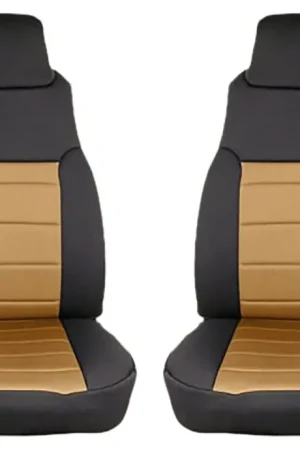 Professional Grade Rugged Ridge Neoprene Front Seat Covers 97-02 Jeep Wrangler TJ