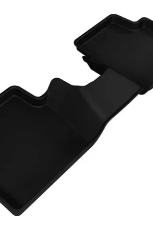 3D MAXpider 2016-2020 Toyota/Scion Yaris/Yaris Ia/Ia Kagu 2nd Row Floormats - Black Modern