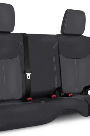 PRP 13-18 Jeep Wrangler JKU Rear Seat Cover/4 door - Black/Grey Next Day Delivery
