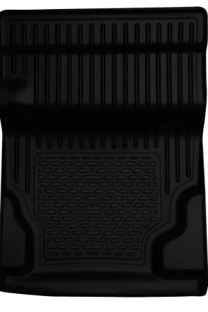 Husky Liners 10-13 GM Escalade/Tahoe/Yukon WeatherBeater Black Walkway Floor Liner (2nd Row Bucket) High Quality