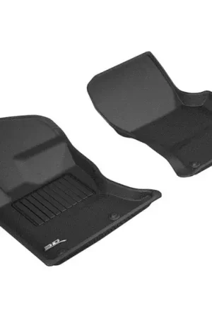 Trending 3D MAXpider 2017-2020 Jaguar/Land Rover F-Pace/Range Rover Velar Kagu 1st Row Floormat - Black