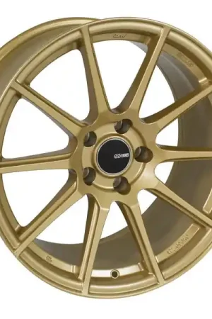 Direct From Factory Enkei TS10 18x8.5 5x114.3 50mm Offset 72.6mm Bore Gold Wheel