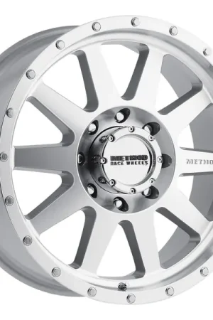 Buy Direct Method MR301 The Standard 18x9 +18mm Offset 8x180 130.81mm CB Machined/Clear Coat Wheel