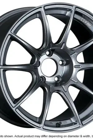 SSR GTX01 18x9.5 5x114.3 22mm Offset Dark Silver Wheel Evo 8 9 X / G35 / 350z / 370z Buy Today