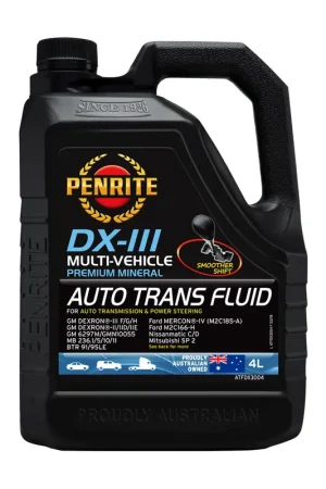 Markdown Penrite ATF DX 3 Mineral Automatic Transmission Fluid 4L - ATFDX3004 (Pickup Only)