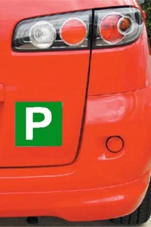 Sale Pro-Kit 2x Magnetic Green P Plates - Suits WA and VIC - RG9434