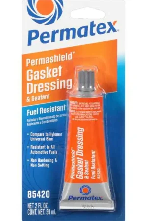 Permatex Permashield Fuel Resistant Gasket Dressing \\u0026 Flange Sealant 59ml - 85420 - PX85420 Hassle-Free Returns