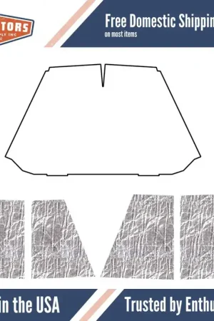 Exclusive Hood Insulation Pad Heat Shield for 1947-1954 GMC Truck