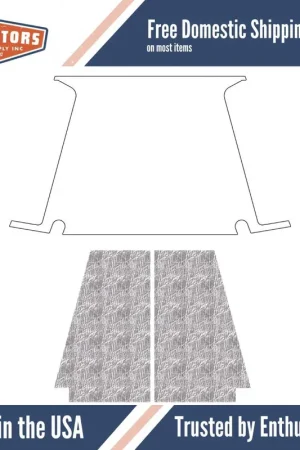 Hood Insulation Pad for 1942 Ford Model 2 Ga Special Clearance