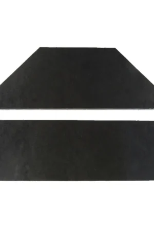 Reduced Price Hood Insulation Pad 1" Fiberglass for 1957-58 Chrysler Imperial Gray/Black