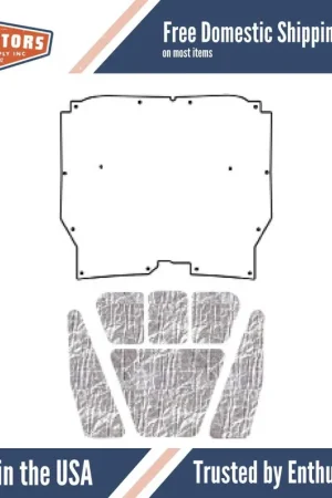 Hood Insulation Pad Heat Shield for 1965-1966 Rambler Marlin Top Rated