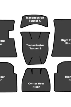 Sound Deadener for 1959-1960 Buick Electra Die Cut EVA Complete 7Pc Same Day Shipping