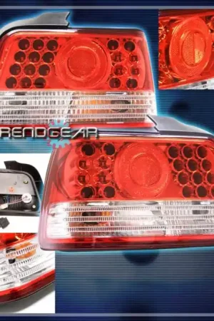 Next Day Delivery LED Altezza Tail Light - Red Clear