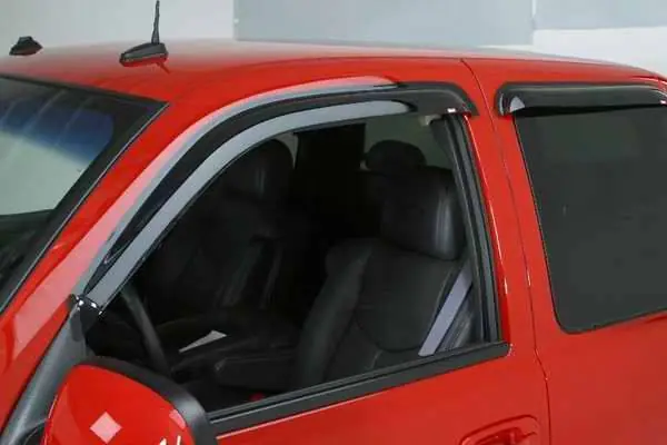 Wade Smoke Slim Wind Deflector 4PC - 69492 Express Delivery