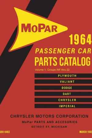 Parts Catalog for 1964 Mopar In Demand