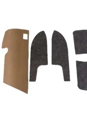 Grab Now Armrest Ashwell Cover Padding Kit for 64-67 Chevy Chevelle Convertible Rear 6pc