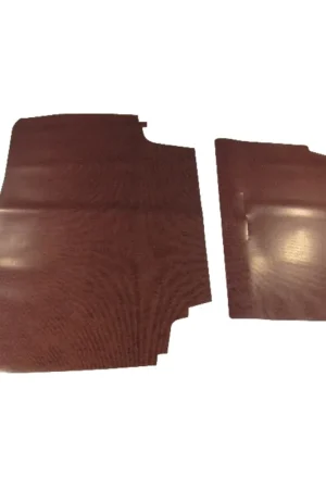 Trunk Floor Mat Cover 2pc for 1962 Pontiac Bonneville 2 Dr Coupe Convertible Red Deal