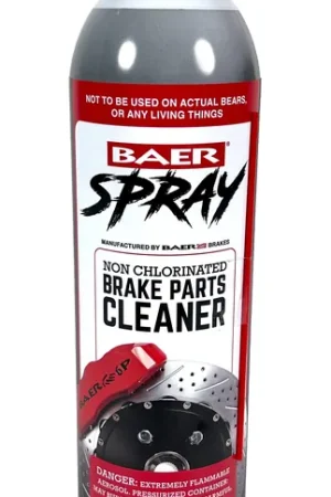 Worldwide Shipping Baer Brakes 6110028 Baer Spray Brake Cleaner Non-Chlorinated, Technical Grade, 13oz (369g) Can
