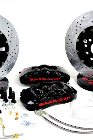 Viral Baer Brakes 4261407B Baer Brakes 13" Track4 Front Brake Kit - Black