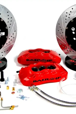 Baer Brakes 4301427HO-X1 Baer Brakes 13" Pro+ Front Brake Kit, Hugger Orange, SDZ, ARP Studs Hot Deal