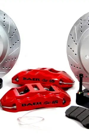 Trending Baer Brakes 4261049S-1 Baer Brakes 15" Extreme Front Brake Kit, Silver, Slot