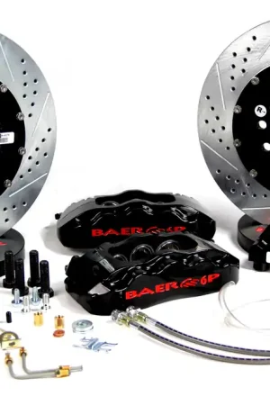Low Price Baer Brakes 4302295B Baer Brakes 14" Pro+ Rear Brake Kit - Black