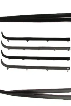 Window Sweeps Felt Kit Front Left and Right Hand 6pc. for 1987-98 Ford F-Series Hot Deal