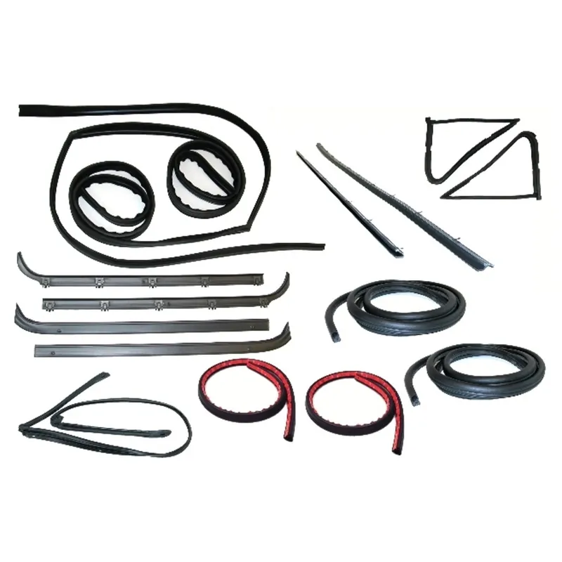 Window Sweeps, Channel, Door Seal, Vent Kit LH, RH for 1980-1986 Ford Bronco Fresh Stock