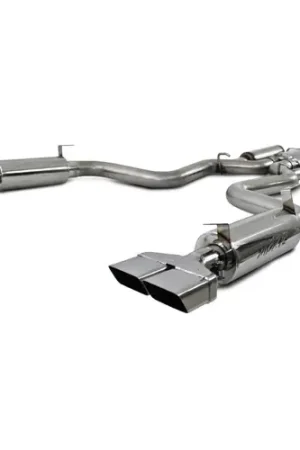 Hassle-Free Returns MBRP Exhaust T304 Stainless Steel 3" Cat Back Dual Split Rear (Street Version) for 2008-2014 Dodge Challenger SRT8, 6.1L Hemi - S7110304