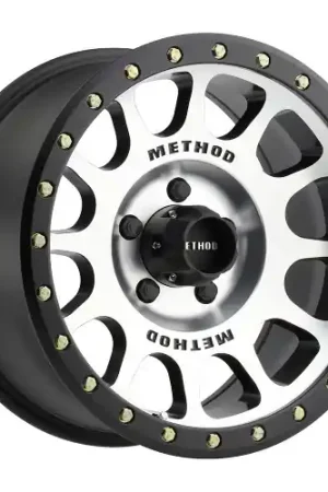 Wholesale Method Race Wheels | MR305 NV | MACHINED / BLACK STREET LOC | 18x9 | 18 Offset | 5.75 Backspacing | 6x5.5 (6x139.7) | MR30589060318