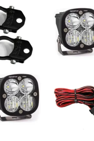 Sale Baja Designs Squadron Pro LED Light Pods Kit w/Vertical Mounts/1.75in Harness - 497107