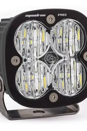 Reduced Price Baja Designs Squadron Pro Black Wide Cornering Pattern LED Light Pod - Clear - 490005