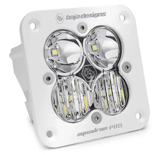 Baja Designs Squadron Pro Flush Mount White Driving/Combo Pattern LED Light Pod - Clear - 491003WT Popular