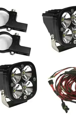 Baja Designs Squadron Pro LED Light Pods Kit w/Horizontal Mounts/2.00in Harness - 497105 Best Choice