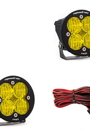 Don’t Miss Out Baja Designs Squadron R Pro Wide Cornering Pair LED Light Pods - Amber - 597815