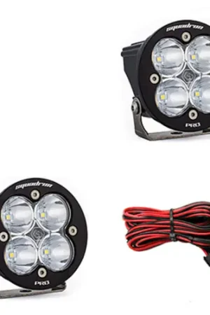 Worldwide Shipping Baja Designs Squadron R Pro Work/Scene Pair LED Light Pods - Clear - 597806