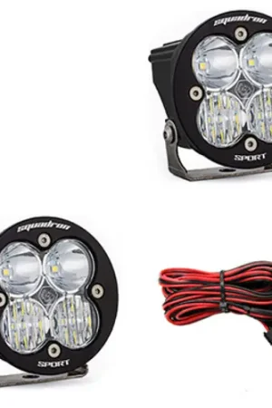 In Demand Baja Designs Squadron R Sport Driving/Combo Pair LED Light Pods - Clear - 587803