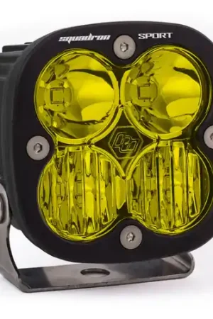 Baja Designs Squadron Sport Driving/Combo Pattern Black LED Light Pod - Amber - 550013 Discount